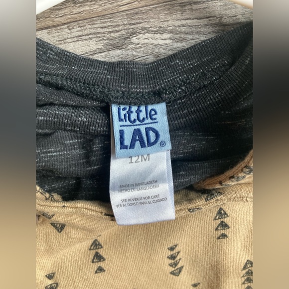 12 Months 2 Piece Overalls Outfit Unisex - Picture 7 of 7